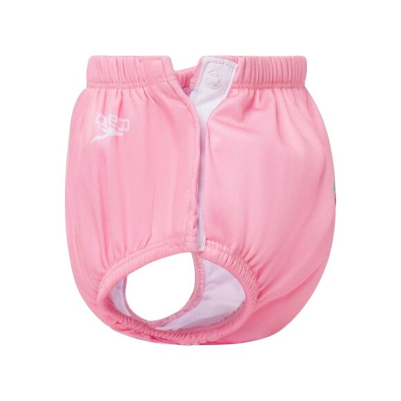 Speedo - Baby Girls Swim Diaper With Snaps - Pink - Medium (12 Month Old) Medium - Picture 12 of 12